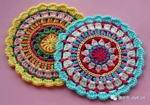 她用剩余的零線鉤的小飾物，每一個都讓心萌化了